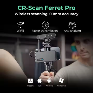 สินค้ามาใหม่ Creality 3D CR-Scan Ferret Pro สแกนสีเต็มรูปแบบรวดเร็ว WiFi6 ไร้สาย ใช้พลังงานจากแบตเตอรี่ ตัวเครื่องทำจากอลูมิเนียมอัลลอยด์ OEM ขายดี - Product Image 4