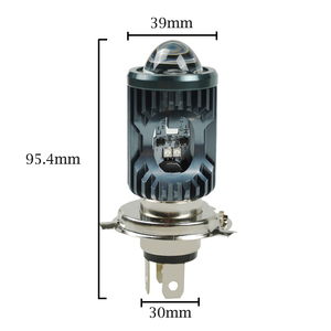 Ampoule de phare de <span class=keywords><strong>moto</strong></span> H4 LED 12-80V, large plage de tension, 900LM, 10W, blanc, haute luminosité, <span class=keywords><strong>accessoire</strong></span> de modification et de mise à niveau - Product Image 2
