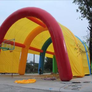 Inflatable Camping Tents Customized Logo Electric Air <b>Pump</b> 12ft Dimensions for Outdoor Commercial Advertising Party Events - Product Image 1