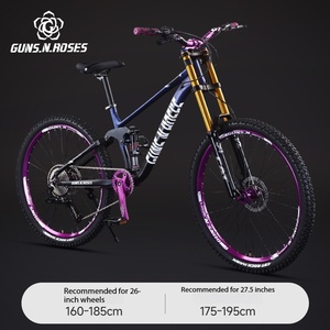 Bicicleta de Montaña Profesional para Descenso con Frenos Hidráulicos, Neumáticos CST 2.2, 10 Velocidades, Suspensión Completa y Cuadro de Aluminio - Product Image 6