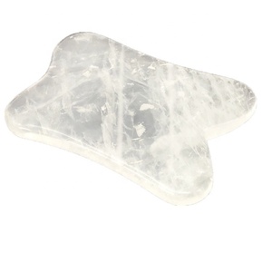 Autentica pietra di <span class=keywords><strong>giada</strong></span> Gua Sha strumento personalizzato Logo di cristallo <span class=keywords><strong>giada</strong></span> massaggiatore per la cura del corpo naturale quarzo Guasha Cuarzo - Product Image 4