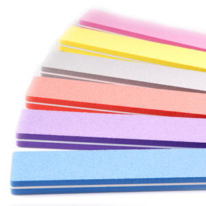 TSZS professionnel coréen 100/180/240 tampon éponge à ongles Logo personnalisé EVA lime éponge de ponçage lavable carré éponge lime à ongles - Product Image 4