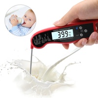 Thermomètre numérique instantané pour la cuisson, la viande, les aliments, le barbecue, la cuisine, 3 secondes de lecture instantanée