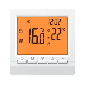 Termostato de caldera de gas ME83 Controlador de temperatura programable digital LCD 3A