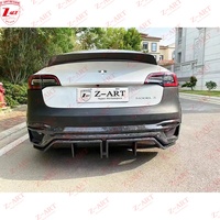 Kit carrosserie large Z-ART IMP Style pour Tesla Model 3, kit carrosserie aérodynamique pour Model 3, kit spoiler large pour Model 3