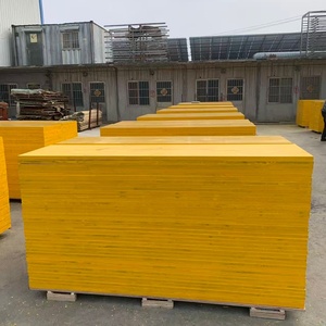 Panneau de coffrage en bois massif 3 plis jaune, facile à manipuler, <span class=keywords><strong>prix</strong></span> de gros usine - Product Image 4