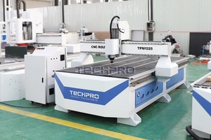 Router CNC a 3 Assi Jinan TechPro TPM1325 per Taglio e Incisione del Legno con Controllo Syntec e PLC per Lavorazione del Legno - Product Image 2