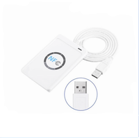 Lecteur RFID ACR122U-A9 13,56 MHz longue portée, lecteur de cartes NFC OTG, lecteur de cartes intelligentes USB ACR122U-A9
