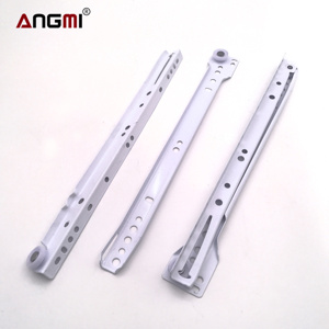 Mỹ loại đóng hộp mềm sơn tĩnh điện con lăn tự động bật lên Ngăn kéo trượt đường sắt cho phần cứng - Product Image 6