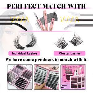Private Label Wimpernkleber und Versiegelung <span class=keywords><strong>2</strong></span>-in-1 Wasserfest Langhaftend DIY Wimpernverlängerungskleber Qingdao Wimpern Cluster Kleber Lieferanten - Product Image 5