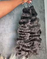 Cheveux humains 100% naturels de qualité supérieure, livraison rapide, closure/frontal en dentelle HD, boucles birmanes, boucles indiennes, ondulations naturelles, lisses comme des baguettes, directement de l'usine