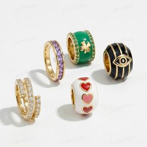 Collar de Dijes de Acero Inoxidable al por Mayor Personalizado con Nombres Grabados <span class=keywords><strong>en</strong></span> Cuentas Chapado <span class=keywords><strong>en</strong></span> Oro de 18K Joyería de Moda Impermeable - Product Image 3