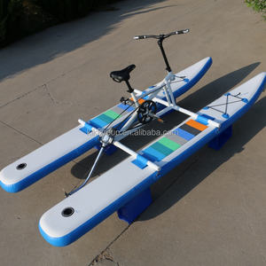 <span class=keywords><strong>Promo</strong></span> Op Maat Gemaakte Single Person Opblaasbare Waterfiets Fiets Sup Fiets Ce Gecertificeerd 400Kg Laadvermogen Qiqu Merk Meer & Zee & Zwembad - Product Image 3