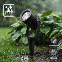 Projecteur LED de jardin extérieur 12V 24V, 3W 5W 7W 10W, IP65, réflecteur haute luminosité, projecteur LED pour jardin, projecteur LED à piquet pour jardin
