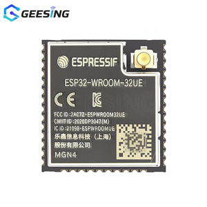 Módulo WiFi + Bluetooth LE Geesing Original de 2.4GHz 802.11 <span class=keywords><strong>B</strong></span>/<span class=keywords><strong>g</strong></span>/<span class=keywords><strong>n</strong></span>, hasta 240MHz, 4MB Flash ESP32-WROOM-32UE-N4 - Product Image 1
