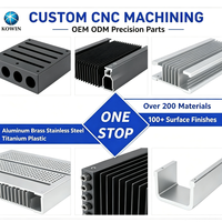 Extrusion d'aluminium, 1 mètre, service professionnel OEM