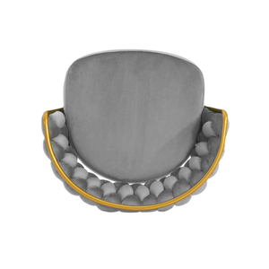 Swivel <b>Adjustable</b> Counter Height <b>Bar</b> <b>Stools</b> Set of 2 Modern Dining with Hand-Woven Backrest & Gold Metal Legs - Product Image 5