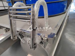 Allsea-barco pontón flotante de nuevo diseño, barco de pontón de aluminio, con certificado CE, Para recreación familiar, yate de lujo - Product Image 2