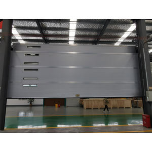 Rideau en pvc avec cadre en acier inoxydable 304, empilage automatique, <span class=keywords><strong>porte</strong></span> de garage d'<span class=keywords><strong>avion</strong></span> - Product Image 6