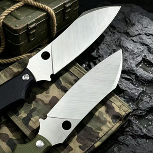Mini Navaja de Bolsillo Multiusos, Acero Inoxidable 5CR15MOV, Hoja de Acero Tipo Sheepsfoot, Mango G10, Portátil, EDC, Camping, OEM - Product Image 3