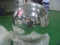 Boule à facettes disco de grande taille 20 cm 30 cm 40 cm 50 cm 60 cm 180 cm, couleur or chromé argenté, pour décorations de scène de fête