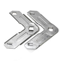 Flange d'angle de conduit d'air TDF galvanisé