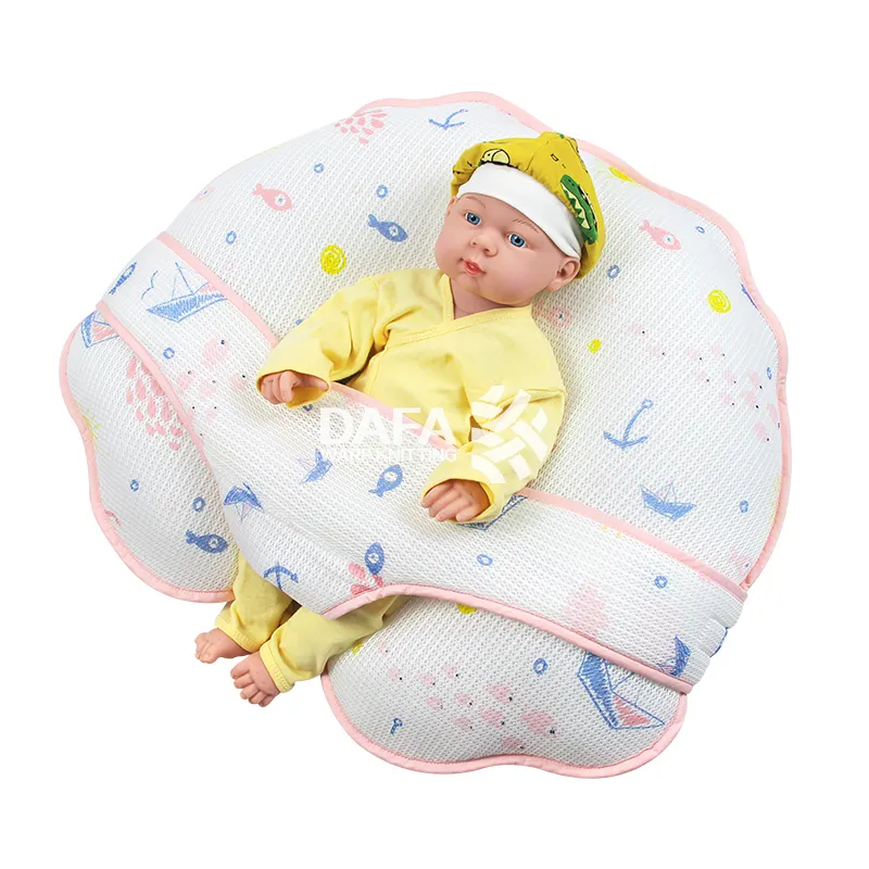 Cojín de lactancia en forma de U para bebé, almohada de lactancia infantil de estilo Popular