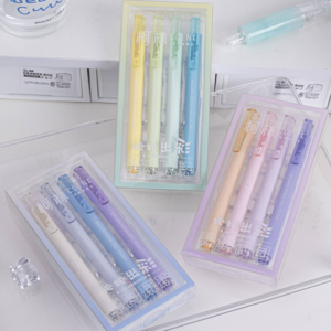 Marcadores <span class=keywords><strong>Pastel</strong></span> Suaves de 12 Colores, Delicados con los Ojos, de Secado Rápido, con Punta a Presión, para la Vuelta al Cole, Oficina y Diario - Product Image 5