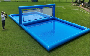 Corte da pallavolo all'aperto gonfiabile resistente per riunioni di famiglia con marchio con 3 anni di garanzia certificata - Product Image 3