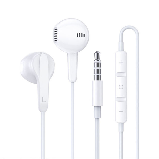 Factory Wired Earphone 1.2M 3.5mm Port Full Compatible Hifi Music Wired Headphones Earphones for Android