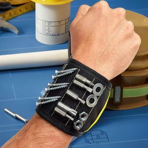 BSCI Factory <b>Wrap</b>-It <b>Storage</b> Magnetic Wristband Versatile Professional Tool Belt Screw Holder Great <b>Gift</b> Stocking Stuffer - Product Image 2