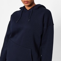 OEM personalizado Y2K Streetwear 100% algodón pantalla Puff impreso sudadera de gran tamaño gota hombro 3D Puff impresión mujeres sudaderas con capucha