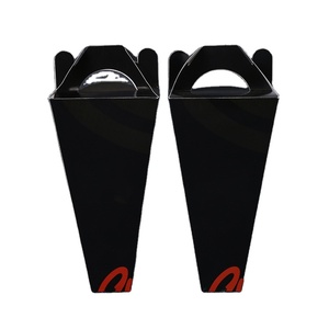 Lianfa Factory Oem Emballage Negro Caja De Pizza Cone Box Pizza 33/33 Packaging Holder Cono To Go