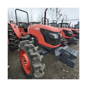 Çiftlikler için 85 hp tarım traktör küçük japon Kubota 4x4 mekanik traktör