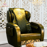 Vente directe d'usine, fauteuil inclinable de luxe pour manucure et pédicure, fauteuil de spa avec massage électrique