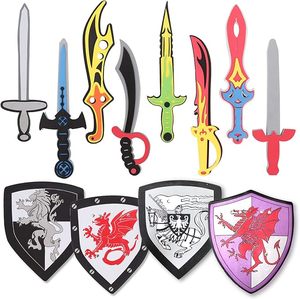 Juego de Espada y Escudo de Espuma EVA Suave y Segura para Niños, Juego de Imitación de Caballero Medieval - Product Image 5