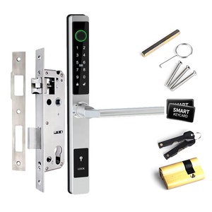 Cerradura Inteligente para Puerta <span class=keywords><strong>Exterior</strong></span> con Huella Digital y Deslizamiento, Cerraduras Electrónicas de Seguridad Ttlock Holakay, Cerradura Deslizante Digital - Product Image 5