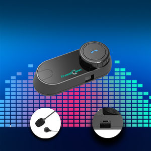 Intercom Bluetooth pour casque de moto FreedConn T-COM VB, communication pour 2 motards, casque de communication longue portée - Product Image 6