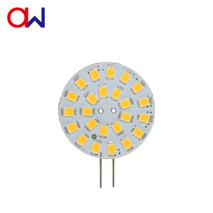 Ampoule LED G4 2W 24 SMD Bi-Pin 12V DC Ronde en forme de disque, remplacement halogène pour lustre en cristal, armoire, table, miroir, éclairage - Product Image 1
