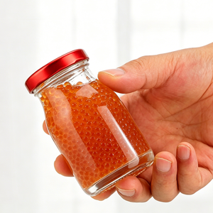 Échantillon Gratuit - Pot en Verre Vide avec Couvercle à Vis pour <span class=keywords><strong>Miel</strong></span>, Confiture, Lait, Pouding, Gelée, Nid d'Oiseau - 50ml, 70ml, 100ml, 150ml, 200ml, 280ml - Product Image 6