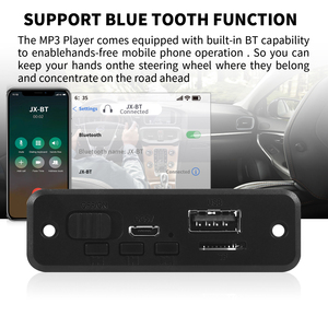 Pemutar musik Digital DC 5V 6W, papan dekoder MP3 <span class=keywords><strong>Bluetooth</strong></span> 5.0 2*3W, modul USB FM AUX Radio perekam suara Handsfree - Product Image 6