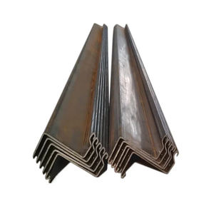Wholesale Sy295 Sy390 400*100*10.5mm U Shaped Steel Sheet Pile Steel Sheet Piling <b>Machine</b> For Cofferdam - Product Image 2