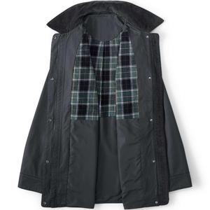 Cappotto da <span class=keywords><strong>Donna</strong></span> Classico in Cotone Cerato 100% Twill, Semi-Aderente con Spacchetti Laterali, Polsini con Bottoni a Pressione e Chiusura Frontale Completa, con Tasche - Product Image 6