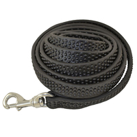Tüm hava büyük kavrama 5 Ft güçlü çift köpek Backwear tasma deri ile rahat