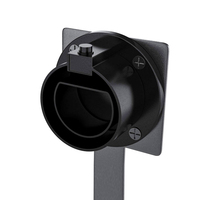 Câble de charge pour véhicule électrique de type 2, crochet en J, IEC 62196-2, accessoires de voiture, prise factice pour chargeur de type 2