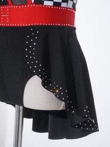 Traje de payaso de circo para niñas de 6 a 16 años, mono con volantes superpuestos, leotardo para carnavales, fiestas temáticas y actuaciones en escenario - Product Image 5