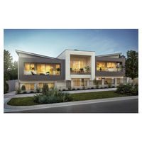 Échantillons de maisons et maisons en acier préfabriquées, maisons modulaires, de luxe, pour camping-car, Standard unisexe