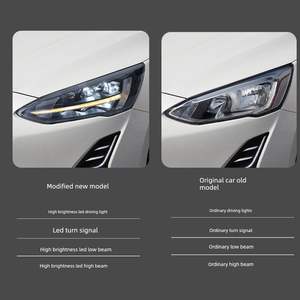Conjunto de Faros Delanteros LED Modificados de 12V para Ford Focus 19-21, con Luz Diurna y Señal de Giro Dinámica - Product Image 3