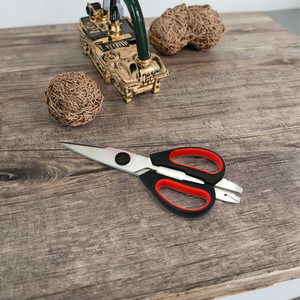 Tijeras de cocina multifunción de acero inoxidable, diseño de moda calificado para bricolaje - Product Image 4