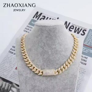 Fabricante de Joyería Personalizada, Cadena Cubana de Alta Calidad con Circonitas Cúbicas, Estilo Hiphop, Collar de Cadena con Diamantes de Circonita Cúbica para Hombre - Product Image 6